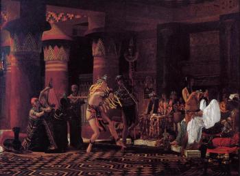 Sir Lawrence Alma-Tadema : Pastimes in Ancient Egypt